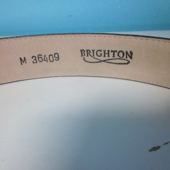 Brighton Womens Size M Leather Belt 1.25\